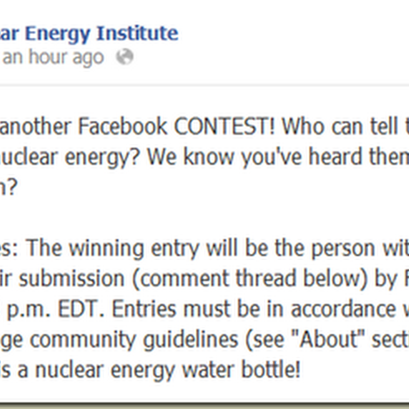 Who Can Tell the Best Nuclear Energy Joke?