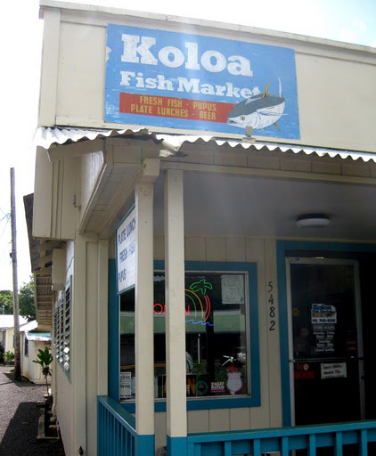 Koloa Fish Market in Koloa, Kauai