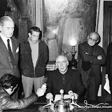 1971: Le bureau D'Anai Artea donne une conférence de presse pendant l'enlévement du consul allemand Beilh