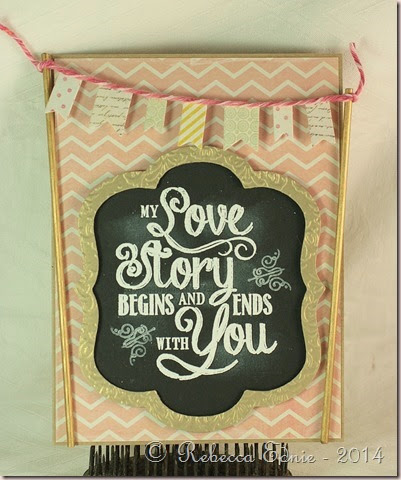 love story banner card