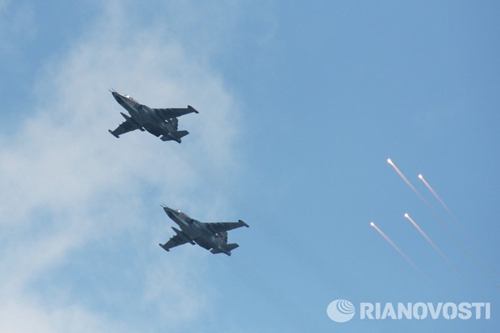 Несколько фотографий с учений ПВО "Боевое содружество-2013"