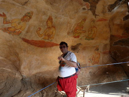 Imagini Sri Lanka: picturi murale Sigiriya