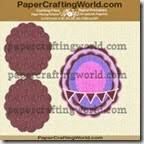 card scalloped oval 429 ppr cf-200