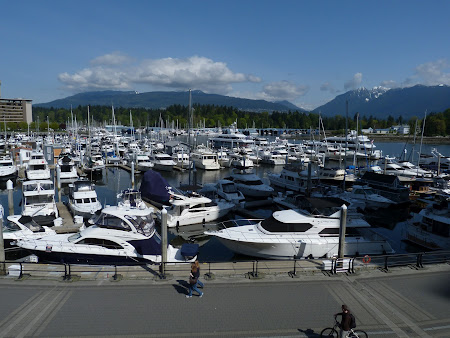 Imagini Vancouver: portul de yahturi