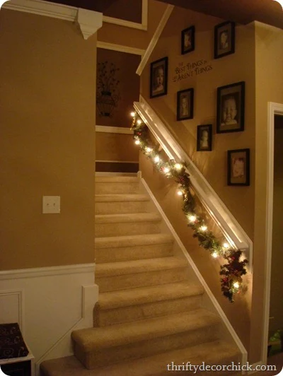 christmas stairs