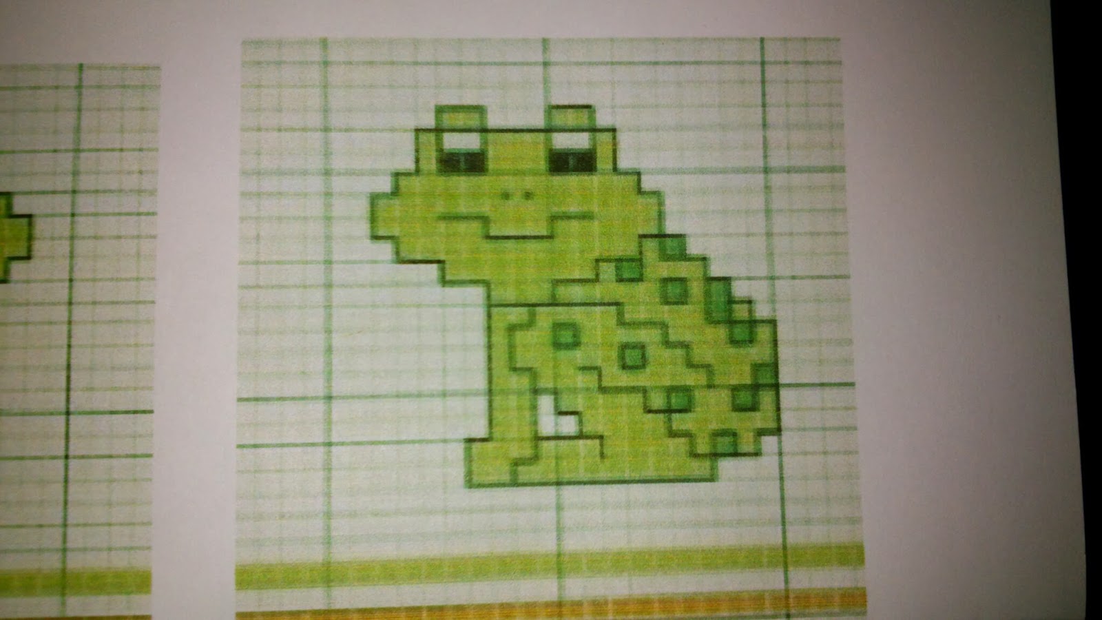MANUALIDADES. El cajón de pandora: Llavero rana punto de cruz