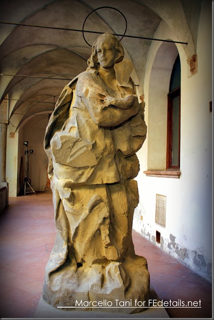 La Madonna con Bambino di Santa Maria in Vado ristrutturata -  The Madonna whit Child  in Santa Maria in Vado restored - Photo of Marcello Tani
