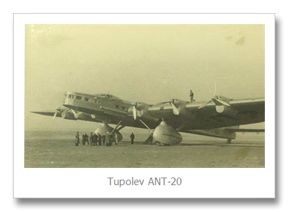 Tupolev ANT20 Old Aircfraft
