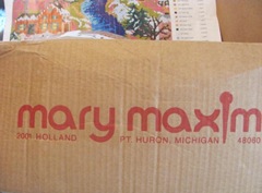 Mary Maxim rug kit box
