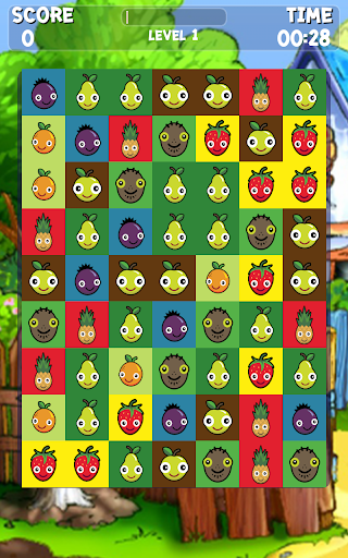 Sweet Fruit Mania Puzzle Game