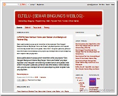 ELTELU - Ilustrasi Halaman Blog