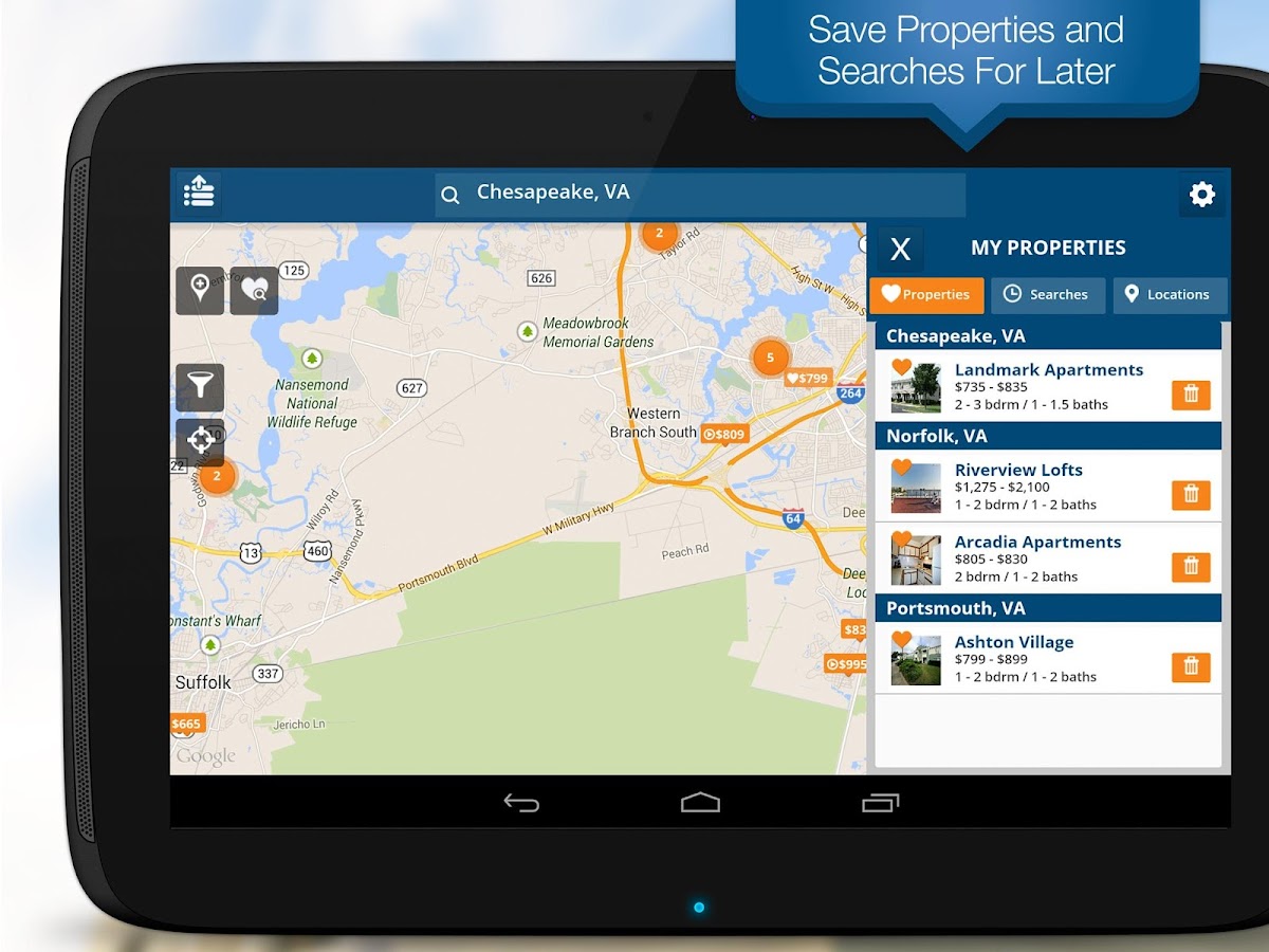 find homes for rent in my area