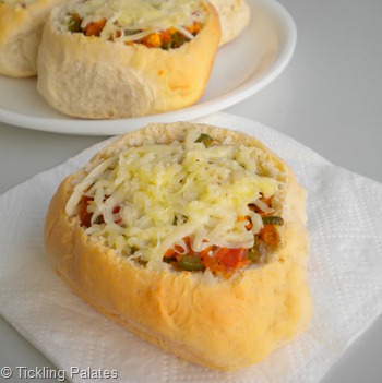 Cheesy Bread Cups | Tickling Palates