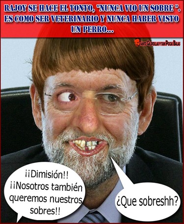 Rajoy y los sobres