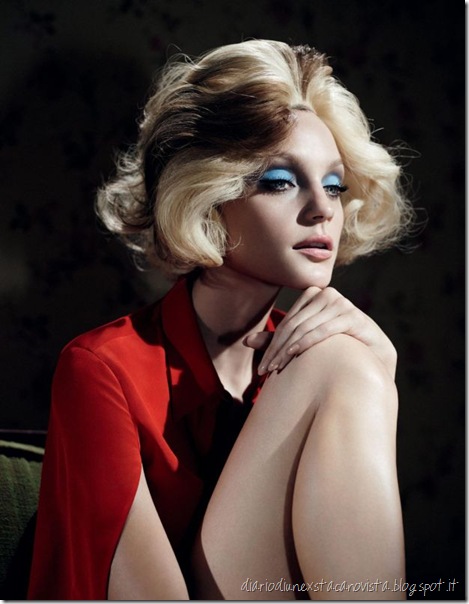 Jessica Stam Long Day s Journey Into Night - W by Willy Vanderperre January 2013