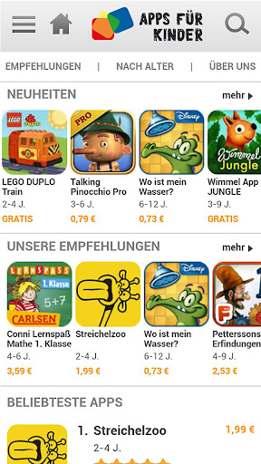 myToys Apps für Kinder