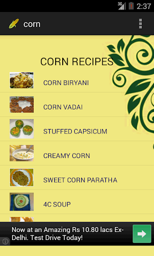 【免費健康App】Corn Recipes-APP點子