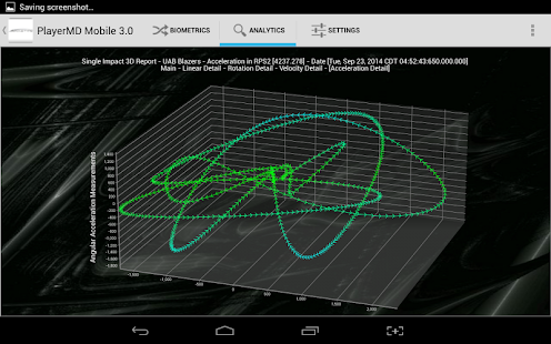 PlayerMD Biometric Platform Screenshots 7