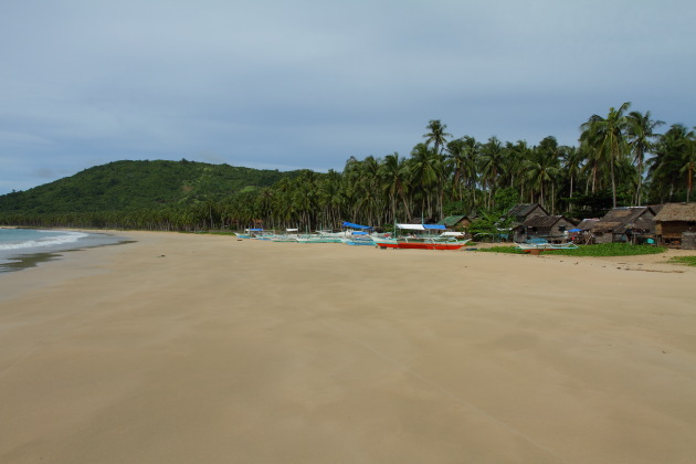 The Super Scenic Nacpan Beach, Palawan, Philippines
