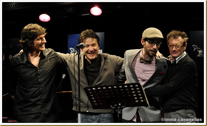 Roger Blàvia, Dudu Penz, Raynald Colom i Jordi Bonell, Terrassa 2013
