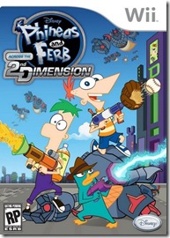 Phineas and Ferb Across the Second Dimension USA WII-SUSHi