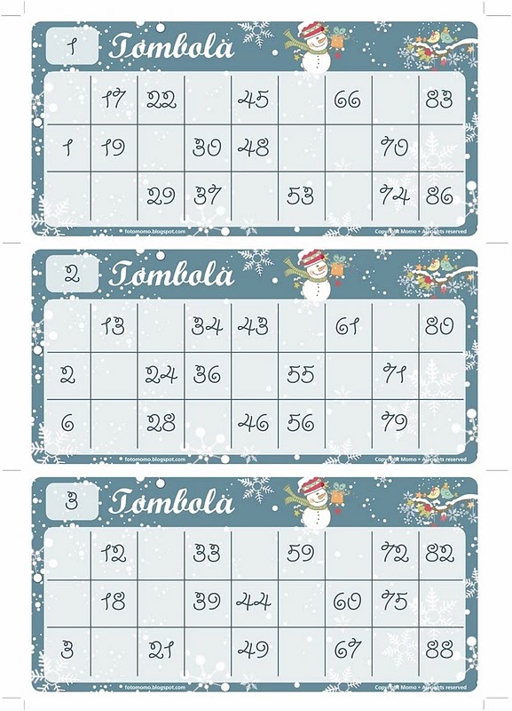 Avenue Mandarine JE526C - Una scatola della tombola che include 4
