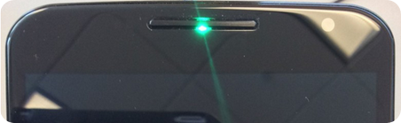 Nexus 6 salainen LED-valo