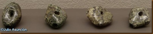 Silbatos de piedra del dolmen de Aizibita - Cirauqui