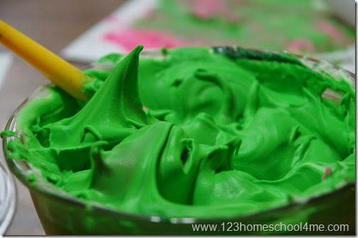 make 2 ingredient puffy paint for preschool art make 2 ingredient puffy paint for preschool art