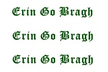Erin go bragh