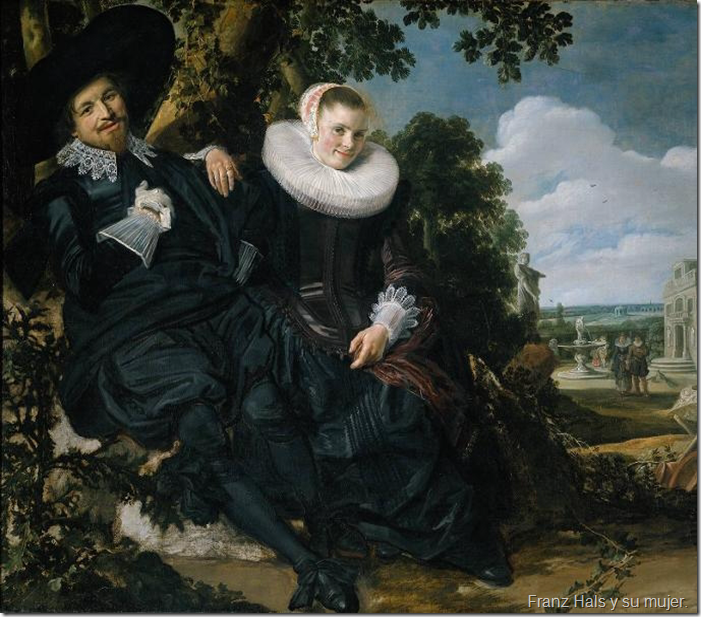 Franz Hals y su mujer.