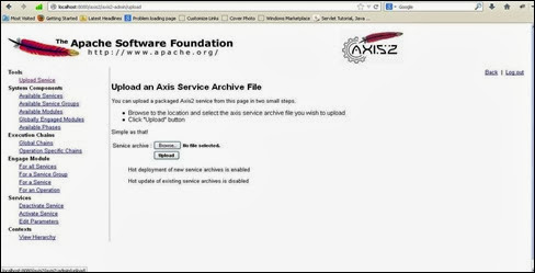 upload service