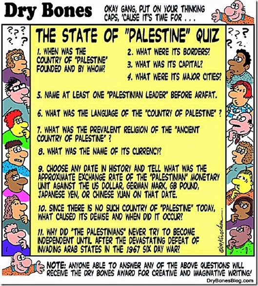 Dry Bones Palestinian Quiz