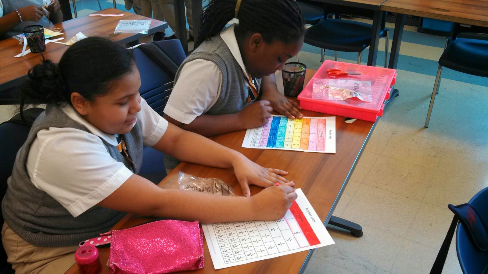 FantasticFourFive: Fraction Strips