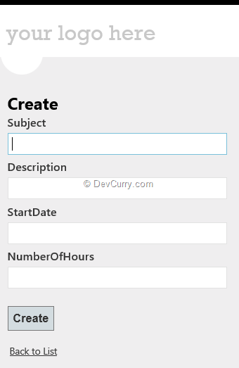 default-create-page