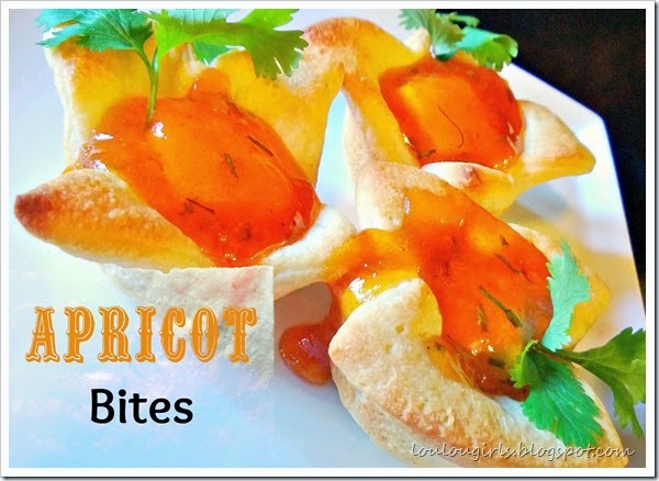 Apricot Cream Cheese Bites