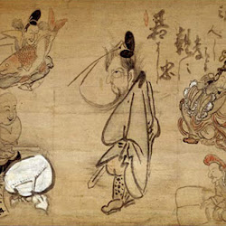 Hakuin, 7 (Chinese) Gods of Good Fortune.jpg