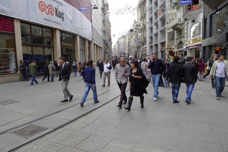 Streets Around Taksim Square