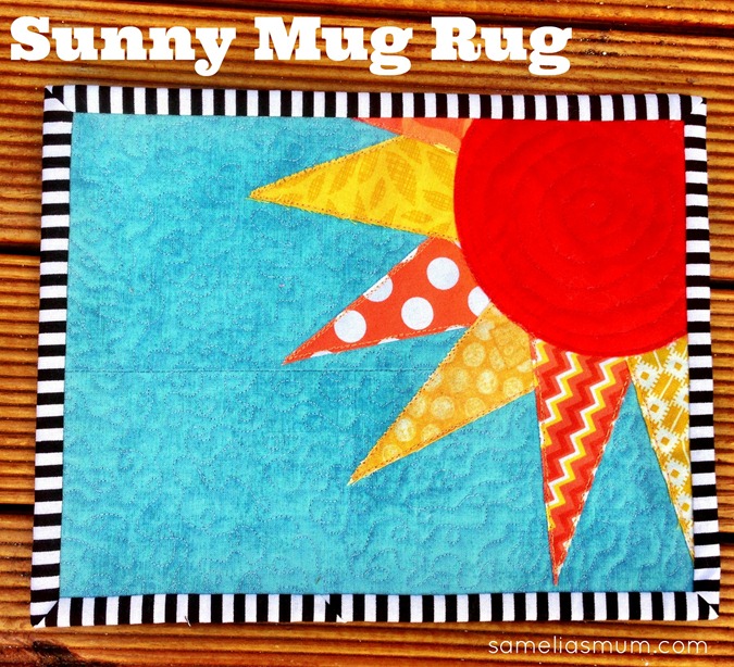 Sunny Mug Rug