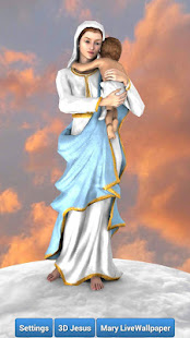 3D Mother Mary Live Wallpaper(圖5)-速報App