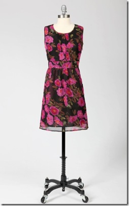 pleated floral dress 58