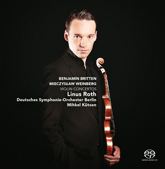 BEST CONCERTO RECORDING OF 2014: Benjamin Britten & Mieczysław Weinberg - VIOLIN CONCERTOS (Challenge Classics CC72627)