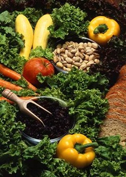 Vegetarian Diet - autor: Agricultural Research Service - origen: Wikipedia - licencia dominio publico