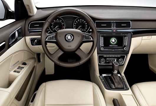 Skoda Superb Facelift Interior