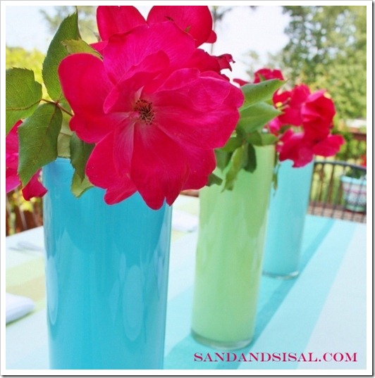 paint a glass vase watermarked