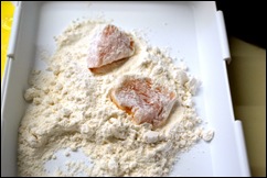 dredge in flour