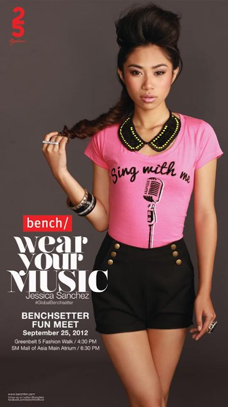 Wear Your Music: Benchsetter Fun Meet feat. Jessica Sanchez