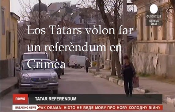 Los Tàtars vòlon un referèndum en Crimèa