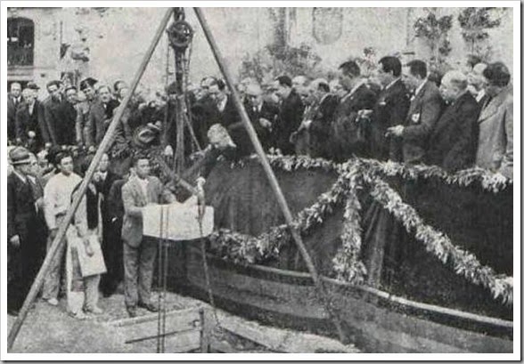 1935 primera piedra_hemeroteca nacional_Ateneo