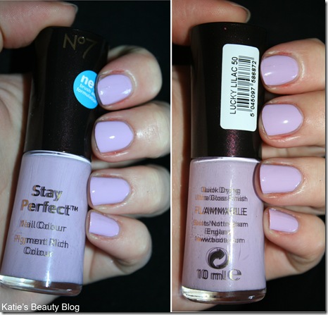 Her Royal Highstreet: NOTD - No7 Stay Perfect Nail Polish in Milan